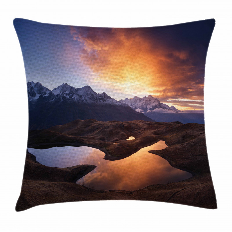 Mountain Lake Koruldi Pillow Cover