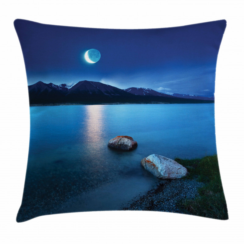 Fantasy Midnight Moon Pillow Cover