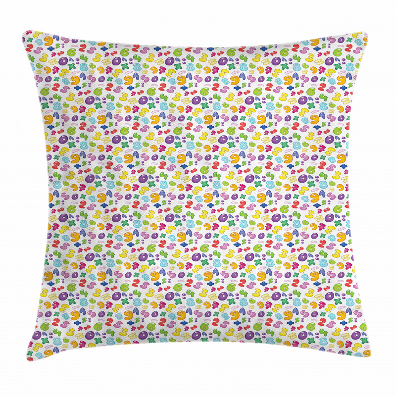 Colorful Bubble Style Pillow Cover