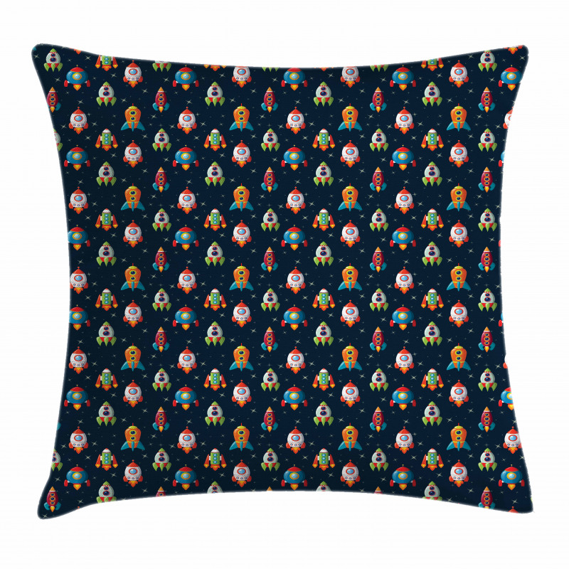 Cartoon Style Space Pillow Cover
