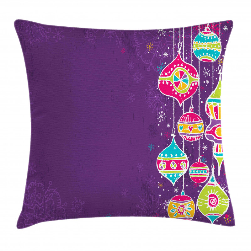 Kids Doodle Balls Pillow Cover