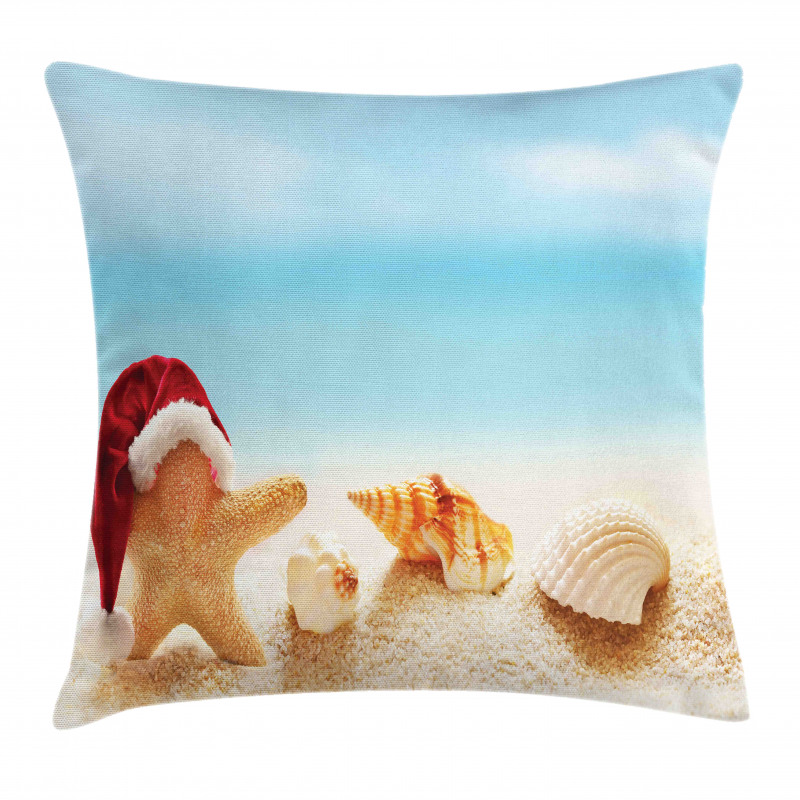 Starfish Exotic Beach Pillow Cover
