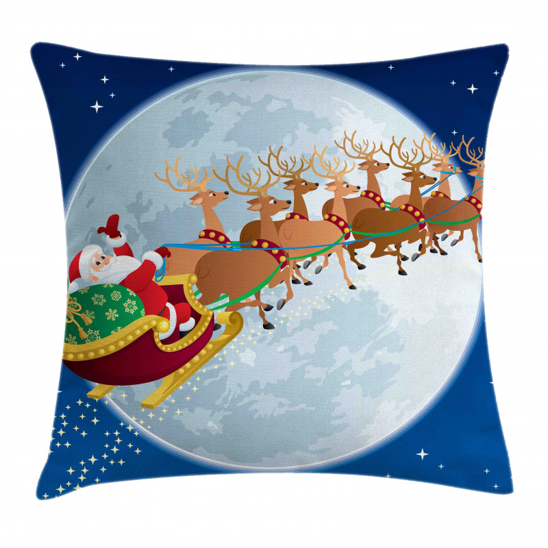 Christmas Night Pillow Cover