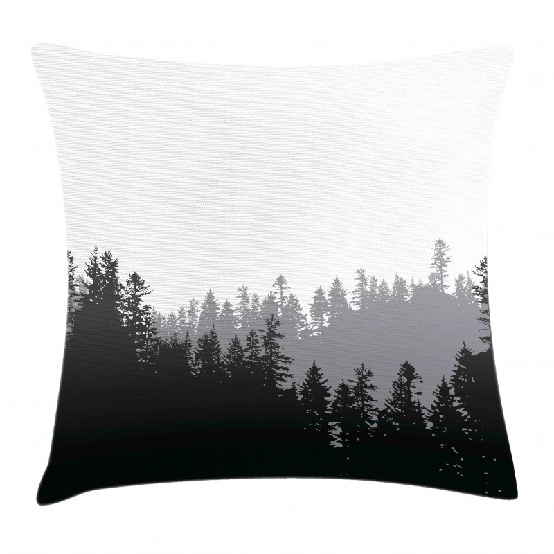 Abstract Wild Spruces Pillow Cover