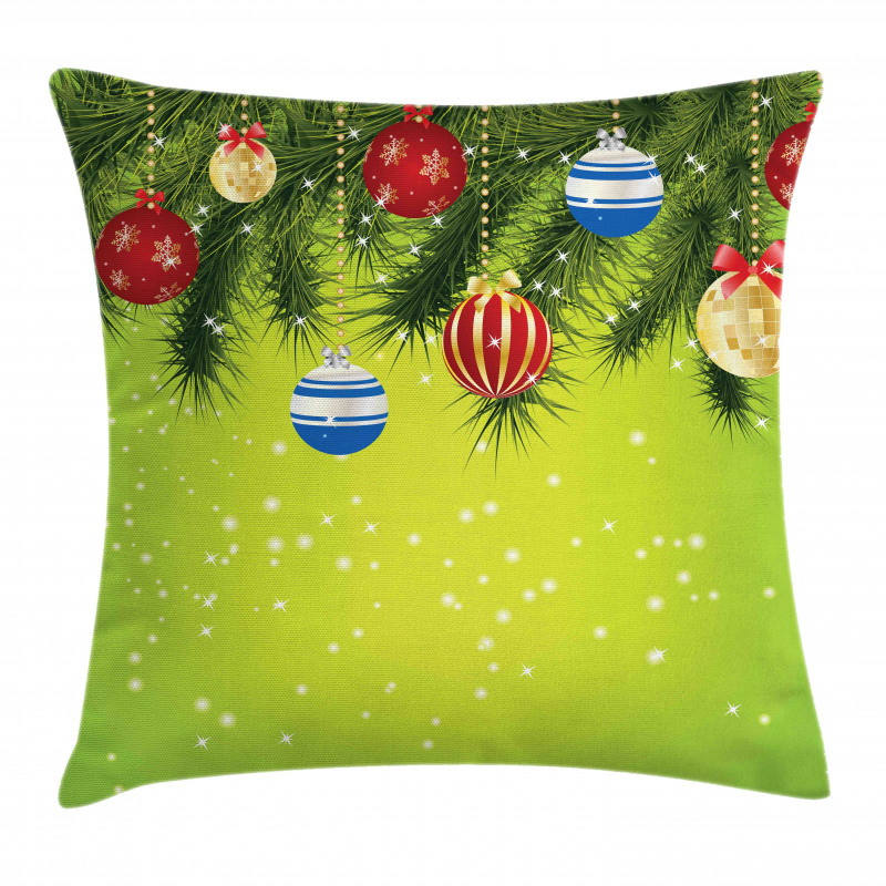 Hanging Ornaments Pillow Cover