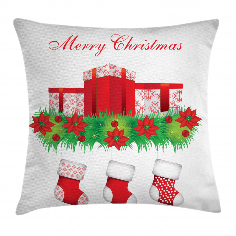 Hanging Stockings Pillow Cover