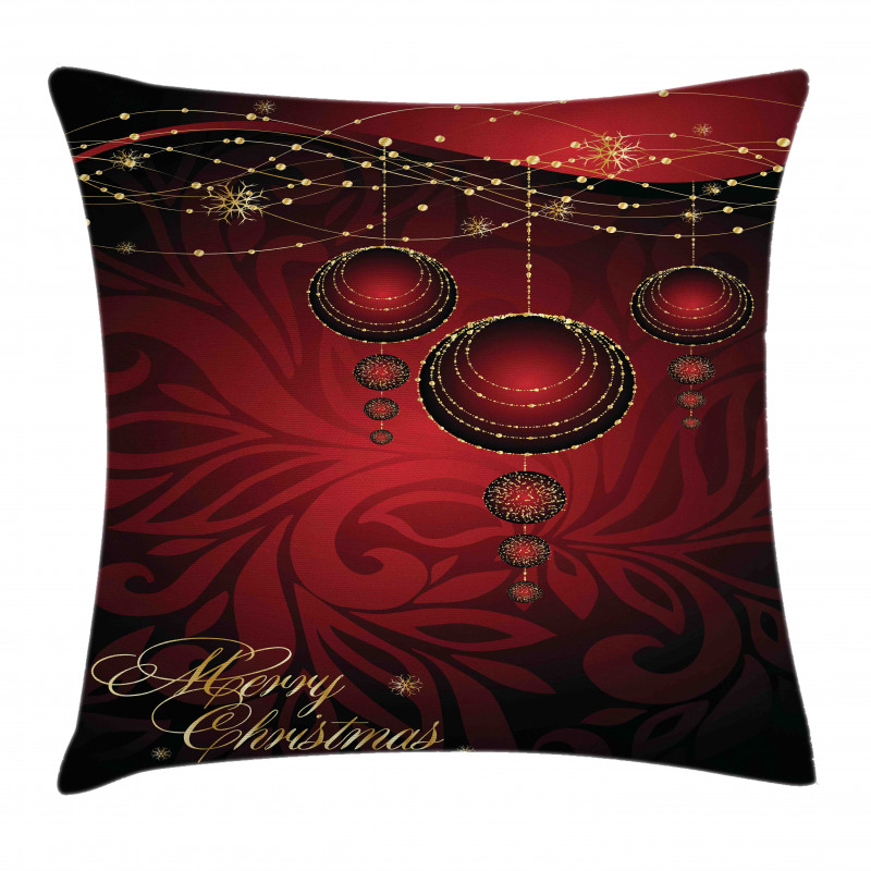 Yuletide Celebration Pillow Cover