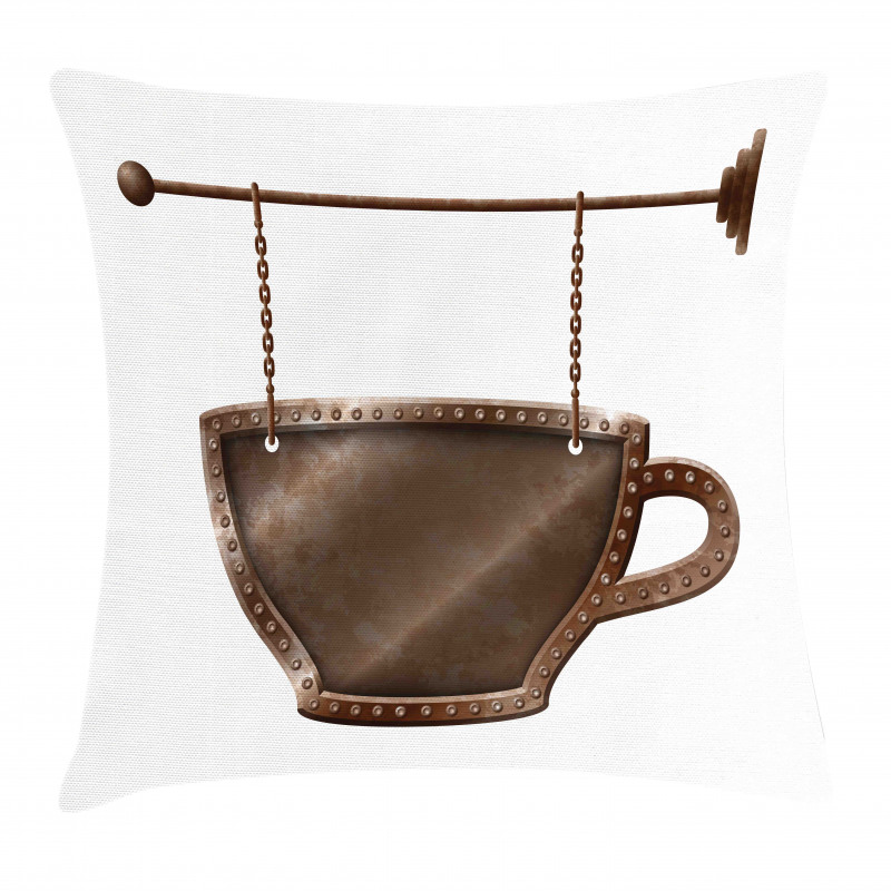 Rusty Cup Singboard Pillow Cover