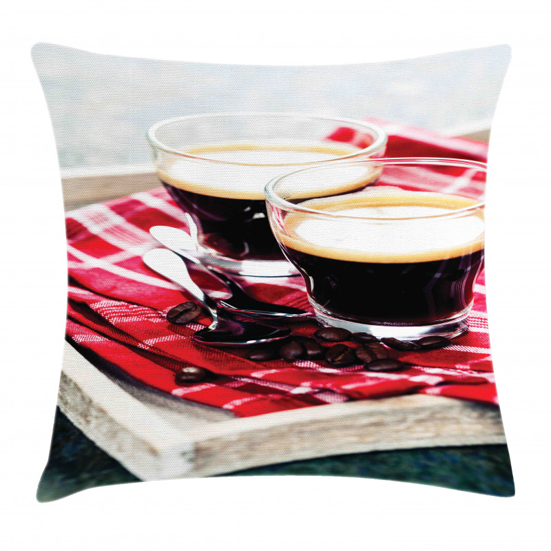 Freshly Brewed Espresso Pillow Cover