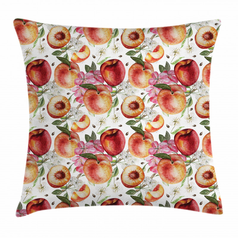 Exotic Lively Summer Yard Pillow Cover