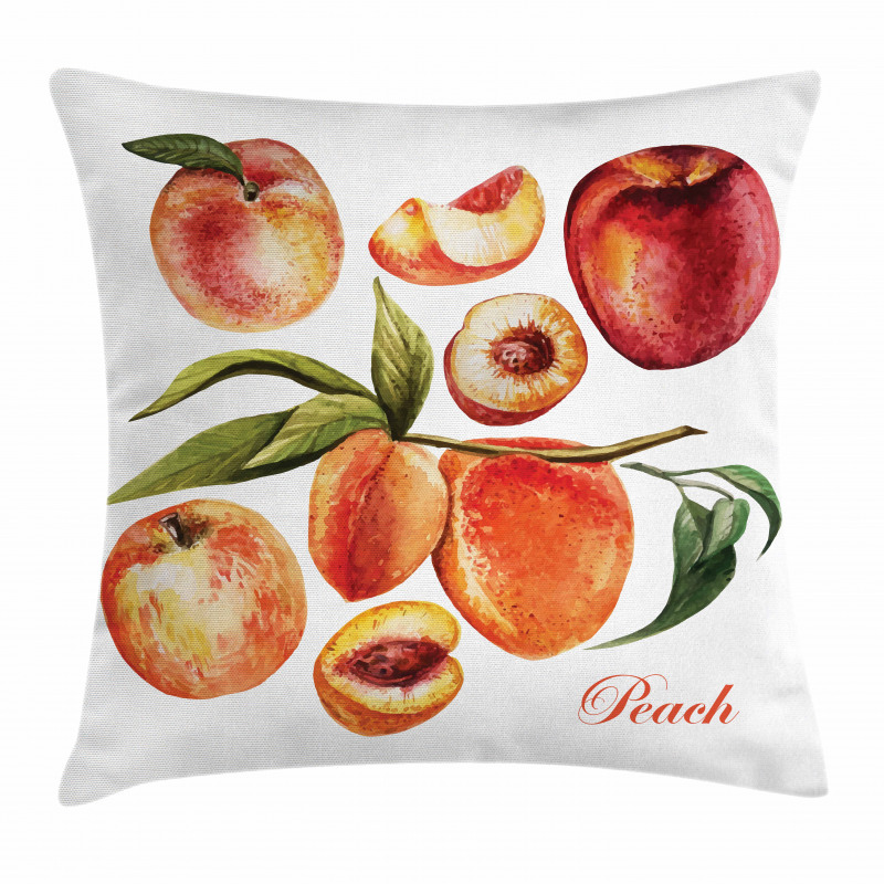 Delicious Nectarines Pillow Cover