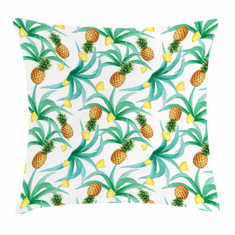 Botany Inspired Fruits Pillow Cover