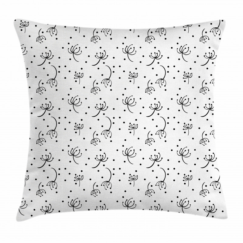 Abstract Dandelions Pillow Cover
