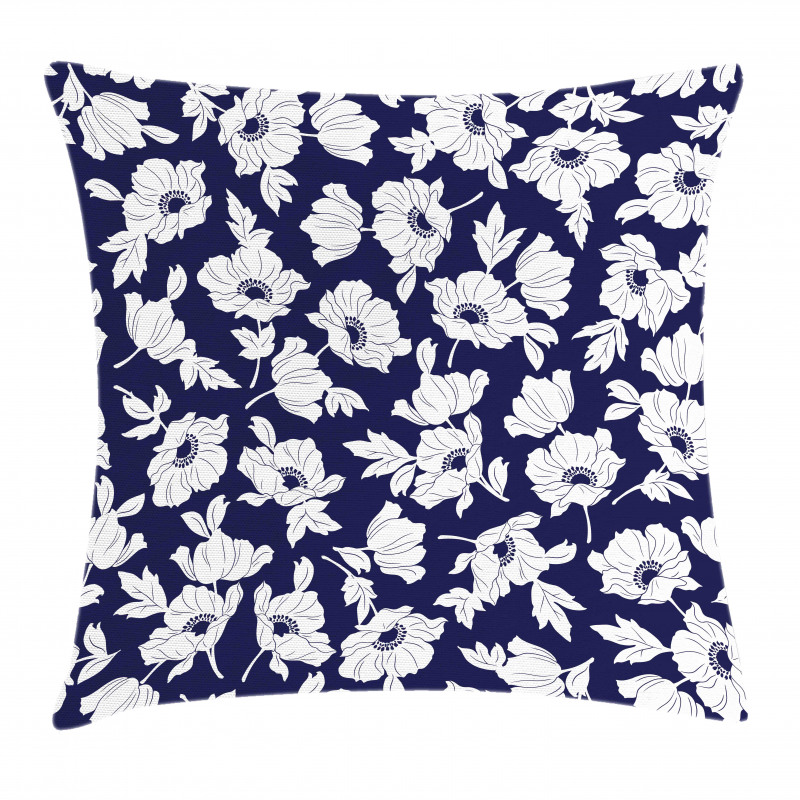 Poppy Corsage Pillow Cover