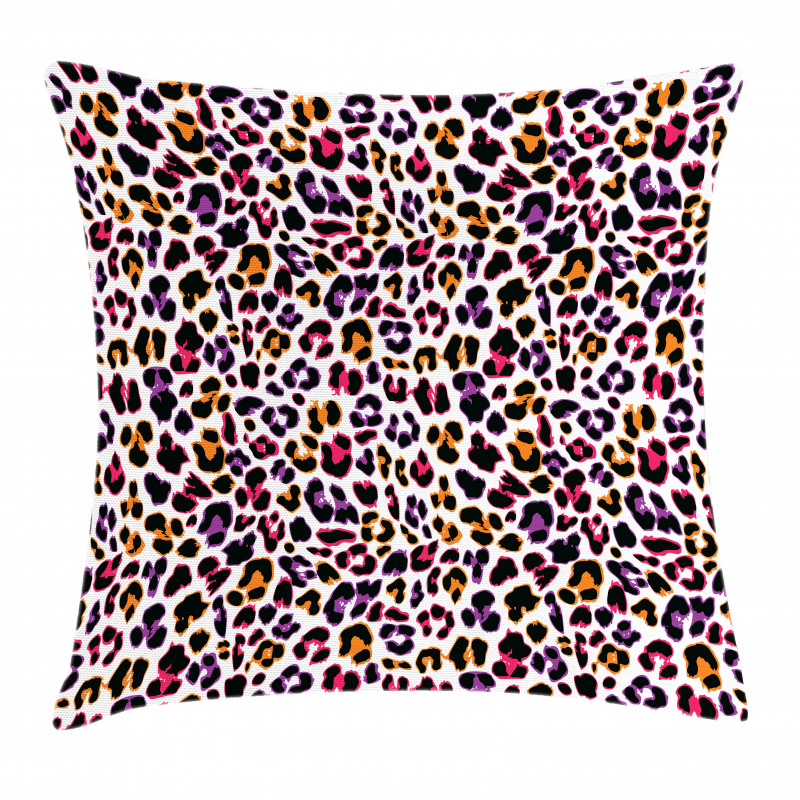 Safari Leopard Animal Motif Pillow Cover