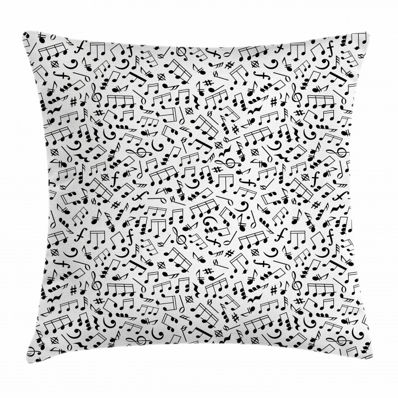 Notes and Chord Pillow Cover