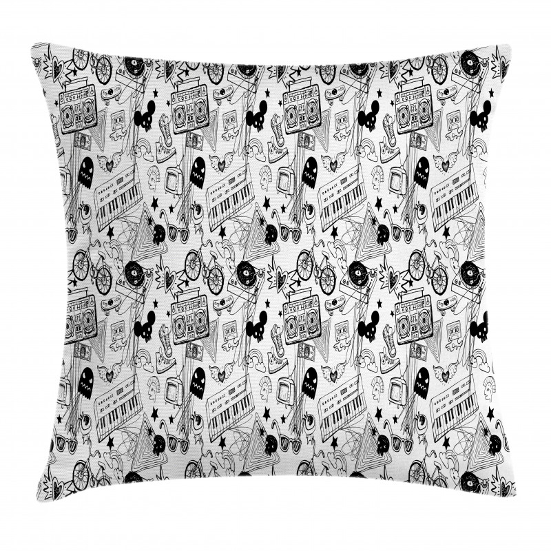 Teenage Pattern Pillow Cover