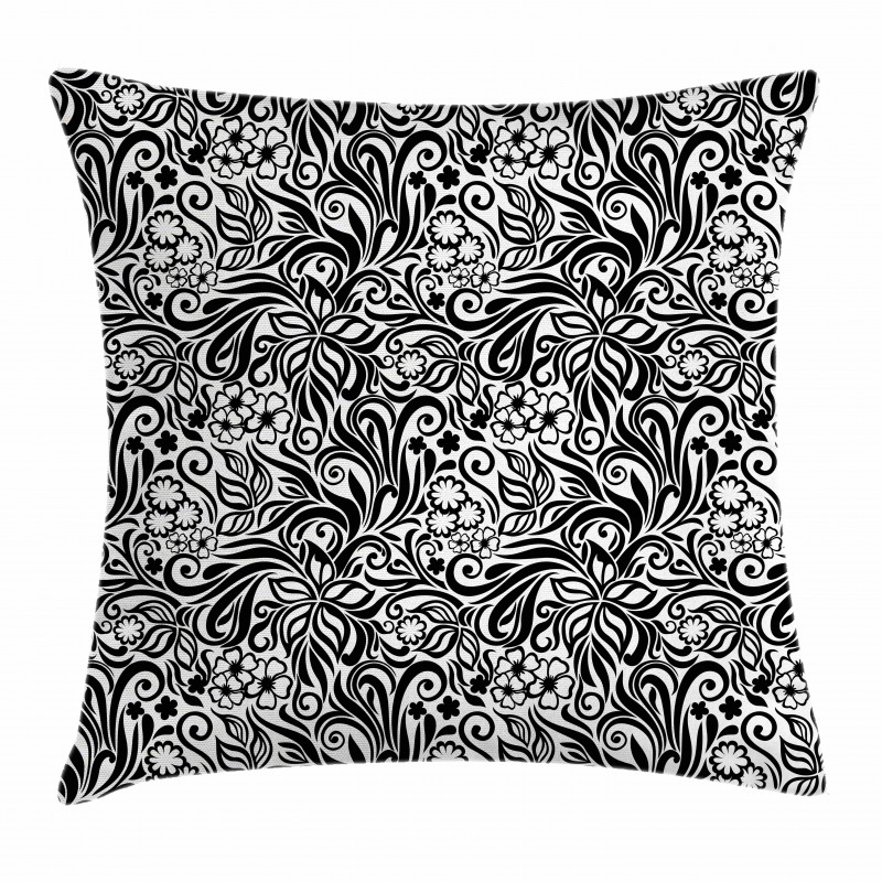 Western Floral Pillow Cover