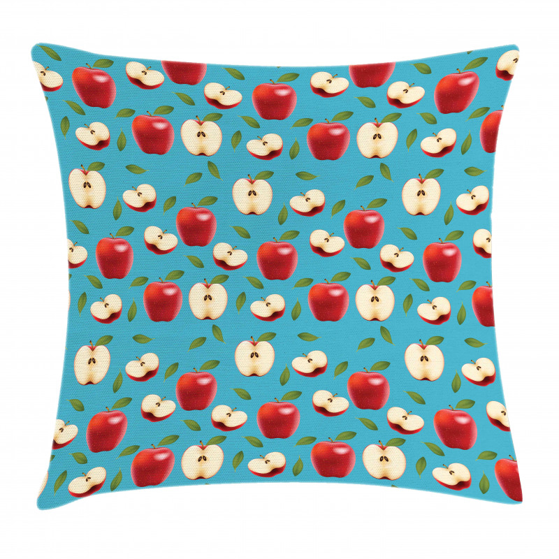 Red Delicious Healty Food Pillow Cover