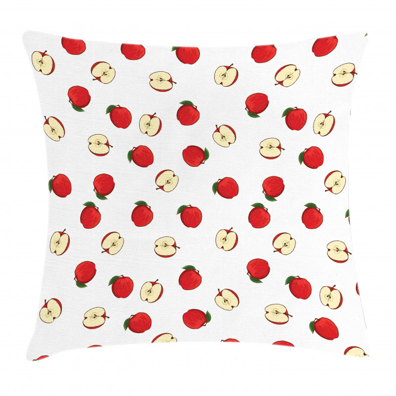 Vibrant Fruit Slices Pillow Cover