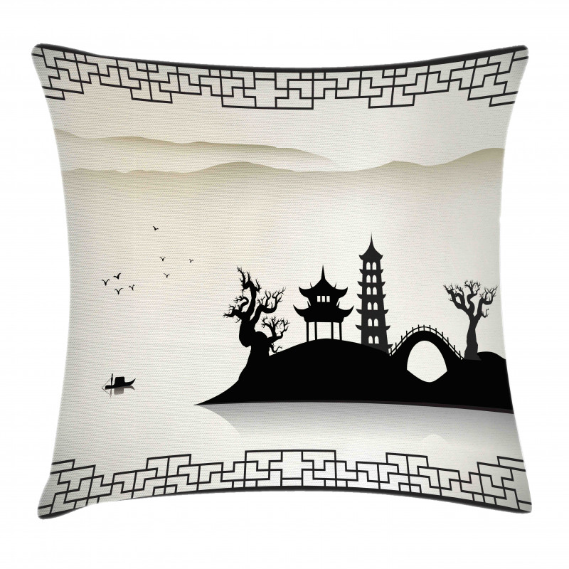 Modern Scenery Pillow Cover