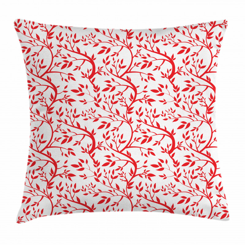 Branches Full of Leaves Pillow Cover
