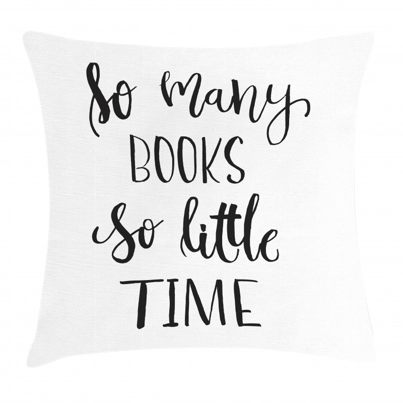 Inspirational Modern Words Pillow Cover