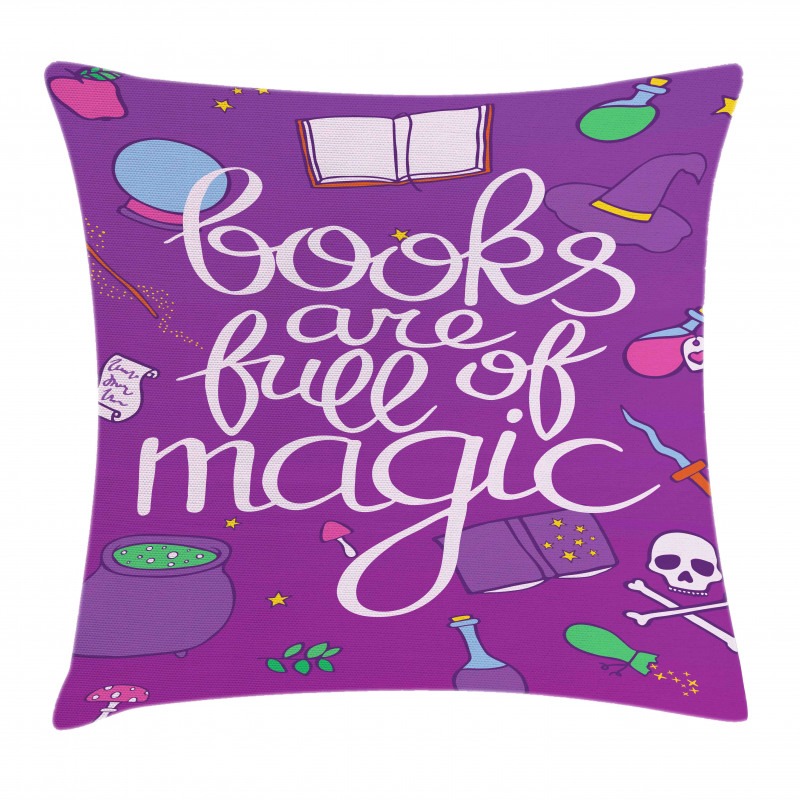 Full of Magic Witchcraft Pillow Cover