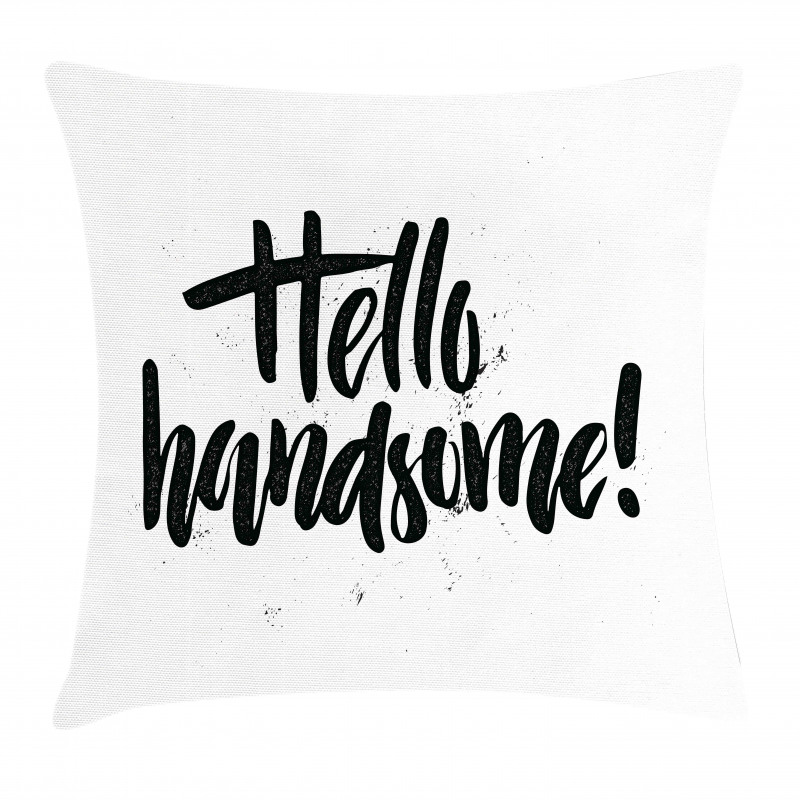 Hipster Valentines Slogan Pillow Cover
