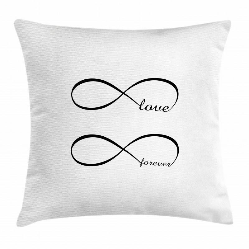 Infinity Monochrome Pillow Cover