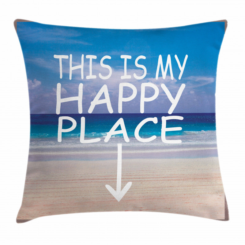 This is My Happy Place Pillow Cover