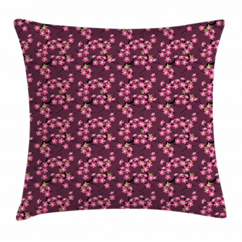 April in Asia Pillow Cover