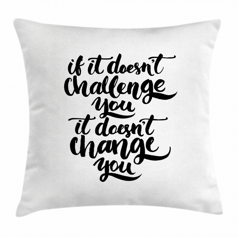 Encouraging Words Pillow Cover