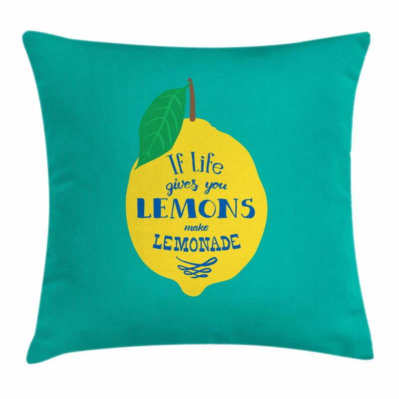 Make Lemonade Pillow Cover