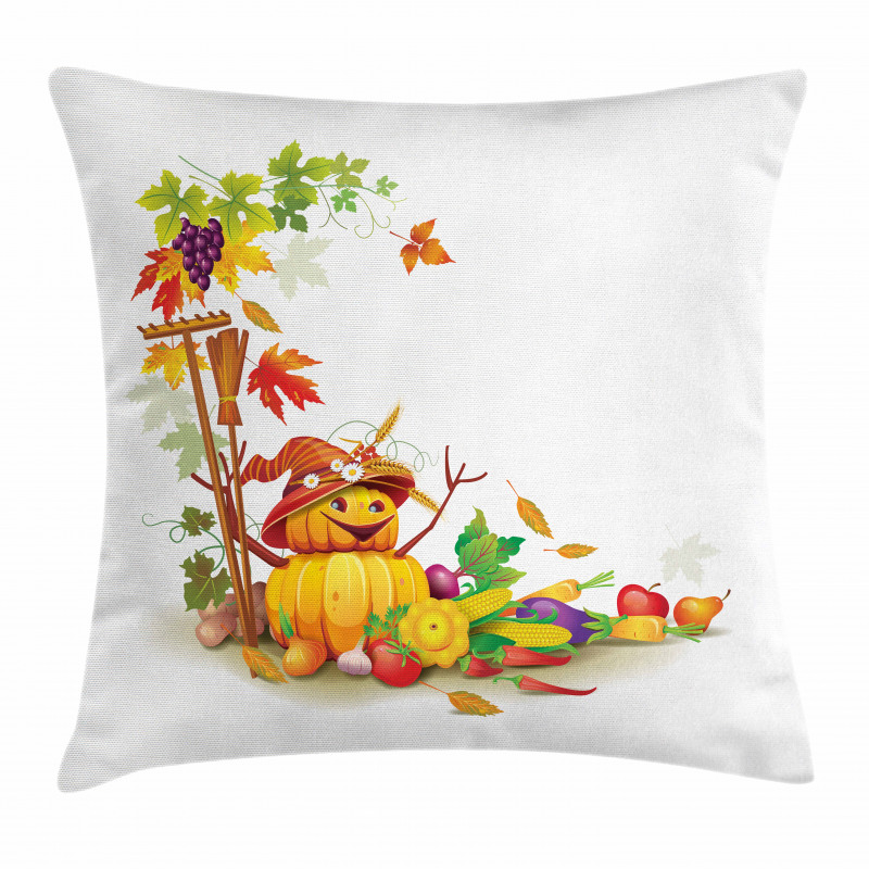 Autumn Harvest Pillow Cover