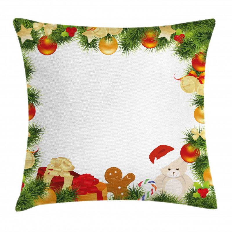 Garland Bear Tree Pillow Cover