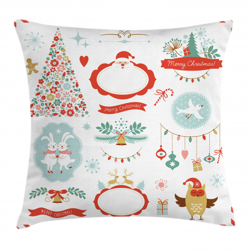 Cheerful Graphic Pillow Cover
