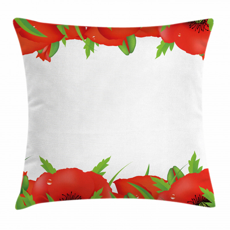 Perennial Bedding Plants Pillow Cover