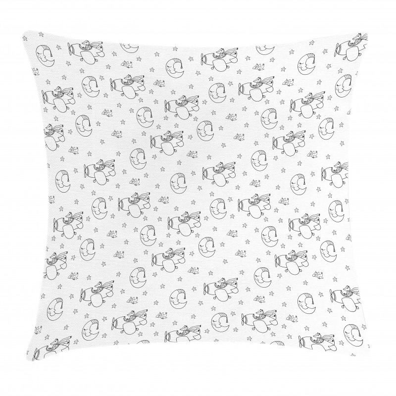 Restful Sleep Pattern Pillow Cover