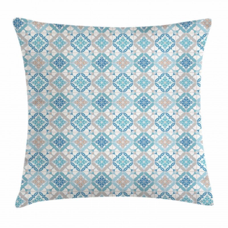 Tangled Modern Tile Pillow Cover