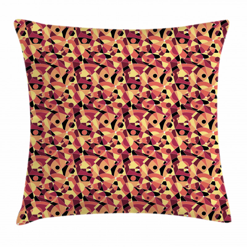 Motley Art Deco Pillow Cover