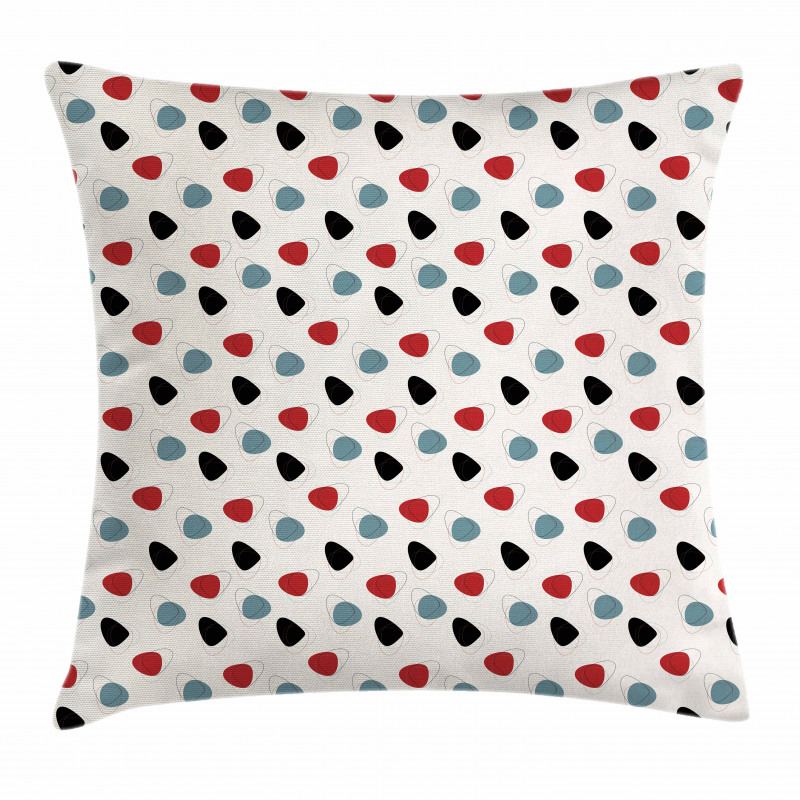 Retro Space Design Pillow Cover