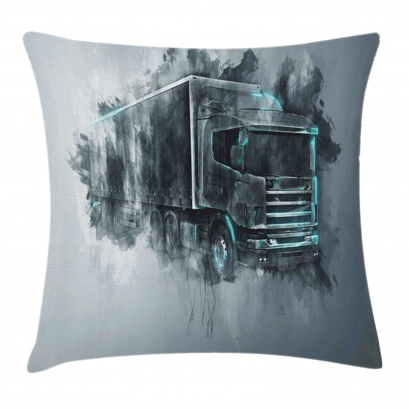 Cargo Delivery Theme Pillow Cover
