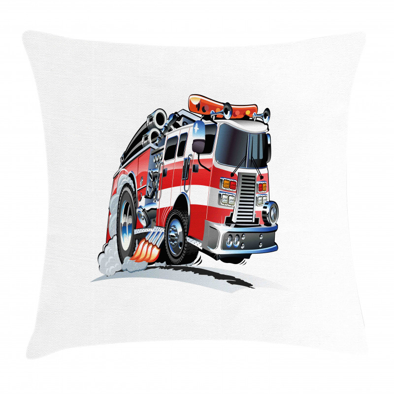 Fire Department Lorry Pillow Cover