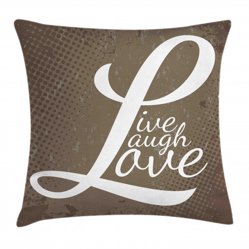 Motivation Word Pillow Cover