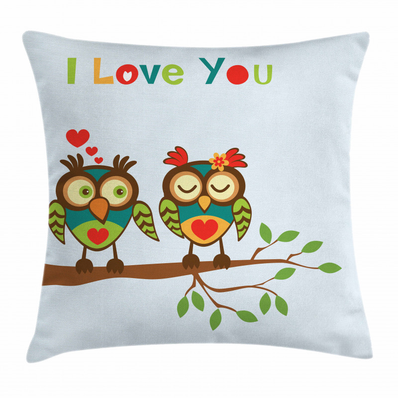 Affection Message Pillow Cover
