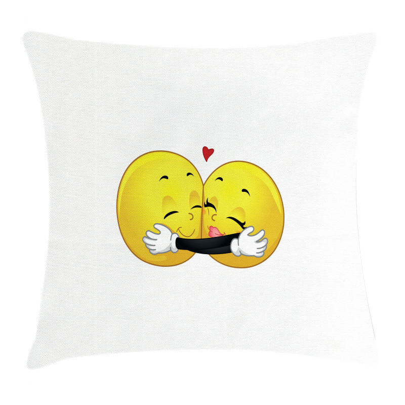 Emoji Hugging Pillow Cover