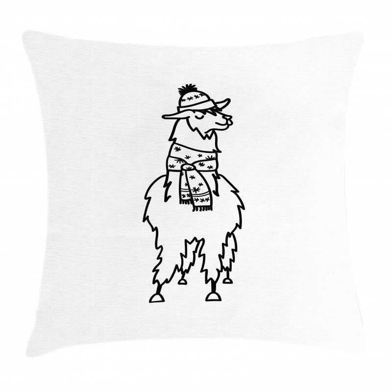South American Animal Pillow Cover