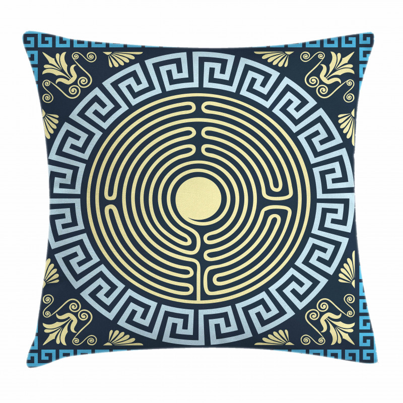 Labyrinth Pillow Cover
