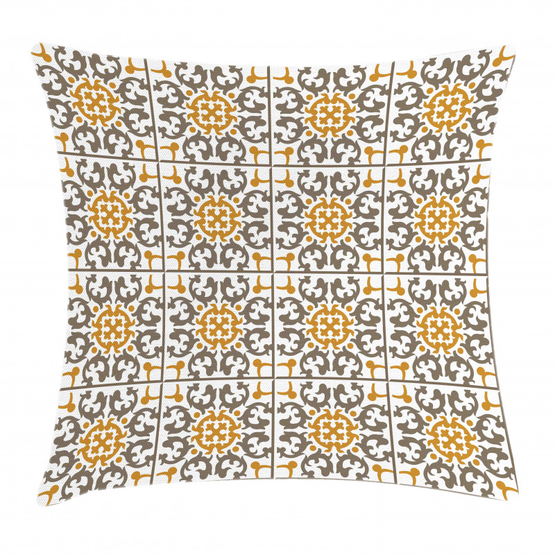 Scroll Tiles Pillow Cover